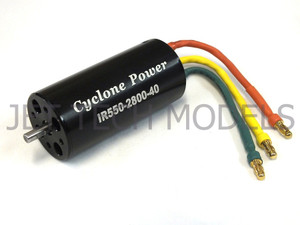 Cyclone Power IR550-2800-40 Inrunner Motor with motor Shaft Dia 4.0mm (Brushless Motor)